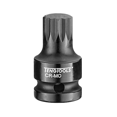 Teng Tools 1/2" Drive M18 1.69" Long XZN Spline Impact Bit S 921818